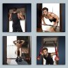 SPORTNOW Pull Up Bar Doorway No Screws, Door Frame Chin Up Bar with Level Metre, 92-120 cm (36.2