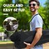 Outsunny Double Camping Chair for Adults, Oversized Heavy Duty Padded Folding Chair with Armrests, Cup Holders and Carry Bag for Outdoor Camping Hiking Picnic Fishing, 250kg Capacity, Khaki