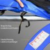 HOMCOM 10FT Trampoline Pad, 305cm Trampoline Accessories Surround Safety Pad Foam Padding Pads Replacement Spare, Multi-Colour