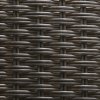 Outsunny PE Rattan Garden Rocking Chair, Outdoor Rocking with Cushion, 160 KG Capacity Wicker Garden Armchair Rocker with Metal Frame for Patio, Porch, Balcony, Grey