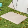 Outsunny Double Air Bed with Foot Pump and Carry Bag, Inflatable Mattress for Guest, Camping, Travel, 195 x 140 x 10cm, White