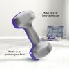 SPORTNOW 12kg Hex Dumbbells Set of 6, Hand Weights with Carry Case for Home Gym Strength Training, 2 x 1kg, 2 x 2kg, 2 x 3kg
