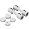 SPORTNOW Adjustable Dumbbell Set of Two, Hand Weights, for Men and Women, Home Gym Workout, A Pair 2.2kg, 3.6kg, 5kg (1.1kg, 1.8kg, 2.5kg Each)