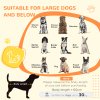 PawHut Dog Crate Furniture End Table w/ Soft Washable Cushion, Two Doors, Indoor Pet Kennel for Small Medium Large Dogs w/ Wire Mesh, Oak