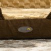 PawHut Dog Sofa Bed Pet Bed Dog Mattress with Removable Washable Cover, Anti-Slip Bottom, for Medium Sized Dogs, 90L x 69W x 21Hcm - Brown