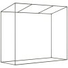 Outsunny Tomato Greenhouse Walk-in Garden Greenhouse with Pent Roof, Roll-up Door, Mesh Window for Plants Flowers Herbs Grow, 200 x 76 x 168 cm, White