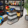 HOMCOM 3 Pieces Tool Box Set, 23