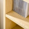 HOMCOM 204 CD Storage Unit, Storage Tower with 12 Cubes, 175cm Tall Bookcase for Living Room, Home Office, Study Room