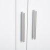 kleankin Narrow Bathroom Cabinet, Slim Bathroom Storage Unit with Adjustable Shelves, Freestanding Storage Cupboard 60 x 30 x 80 cm