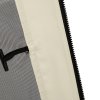 Outsunny fit 10x10ft Gazebo Universal Replacement Mosquito Netting for Patio Gazebos and Canopy Tents with Zippers for 3(m) x 3(m) Gazebo, (Sidewall Only) Beige