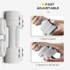 SPORTNOW Adjustable Dumbbell Set of Two, Hand Weights, for Men and Women, Home Gym Workout, A Pair 2.2kg, 3.6kg, 5kg (1.1kg, 1.8kg, 2.5kg Each)