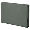 Outsunny Rattan Cushion Covers, Outdoor Seat Cushion Covers, Garden Furniture Covers Replacement - COVER ONLY, Grey
