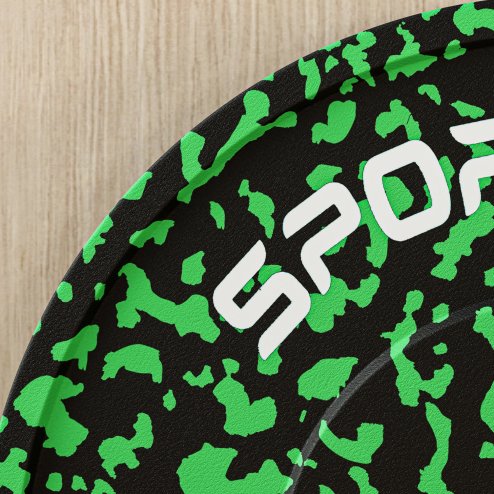 SPORTNOW Olympic Weight Plates Set, Solid Rubber Bumper Plates Weights Discs with 2