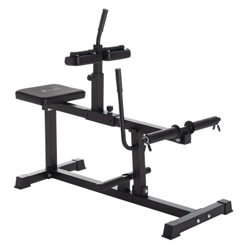 SPORTNOW Seated Leg Extension Machine, Adjustable Leg Raise Machine and Curl Machine with Plate Loaded for Hip, Lower Body and Home Gym Workout