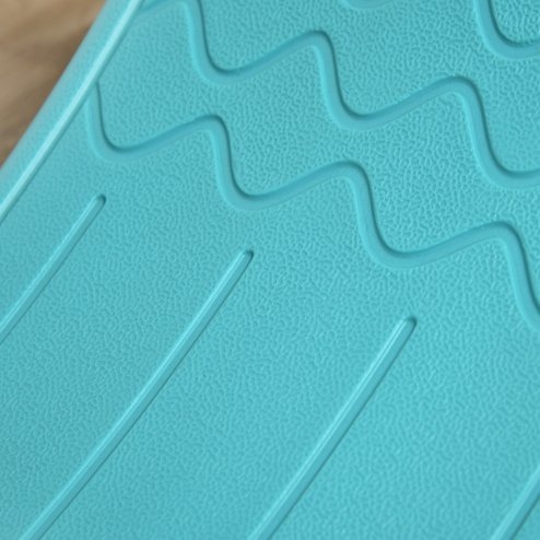 ZONEKIZ Balance Board Kids Wobble Board, Stepping Stone, Montessori Toy for Children, Nursery Toy, for Ages 3-6 Years, 82 x 27.5 x 19.5cm - Blue