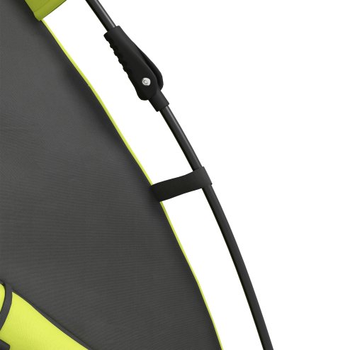 Outsunny Camping Tent, 3-4 Man Family Dome Tent, 2000mm Waterproof, with Carry Bag and Top Hook, for Fishing Hiking Festival, Quick Setup, Green
