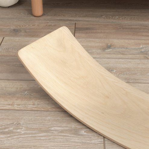 AIYAPLAY Balance Board Kids, Wooden Wobble Board for Children, Sensory Play Equipment for 3-8 Years Old, Natural Tone