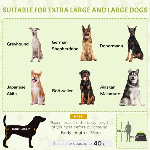 PawHut Foldable Dog Cat Tent, Portable Pet Playpen with Water-Resistant Oxford Cloth, Carry Bag, Exercise Tent for Extra Large Dog, Cat, Indoor Outdoor Use, Green