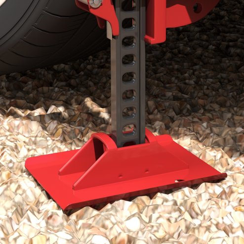 HOMCOM 3 Tonne Farm Jack, 48