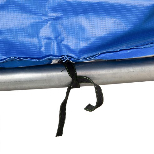 HOMCOM 244cm Trampoline Pad Pads Replacement Trampoline Accessories Safety Surround Pads Padding - 8ft Blue
