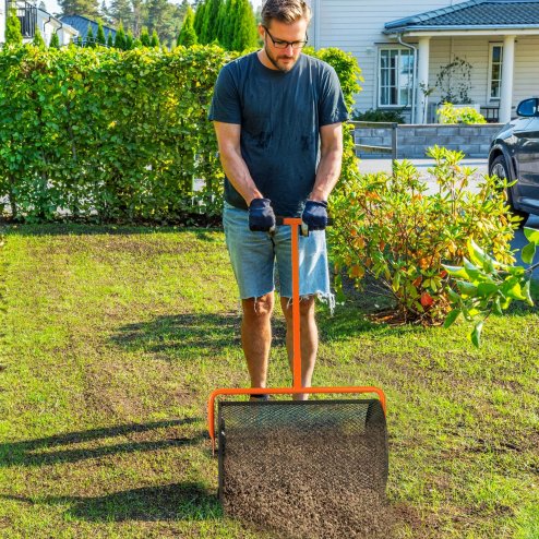 Outsunny Compost Spreader, 24