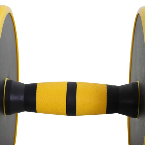 HOMCOM 20KG Dumbbell & Barbell  Adjustable Set Plate Bar Clamp Rod Home Gym Sports Area Exercise Ergonomic