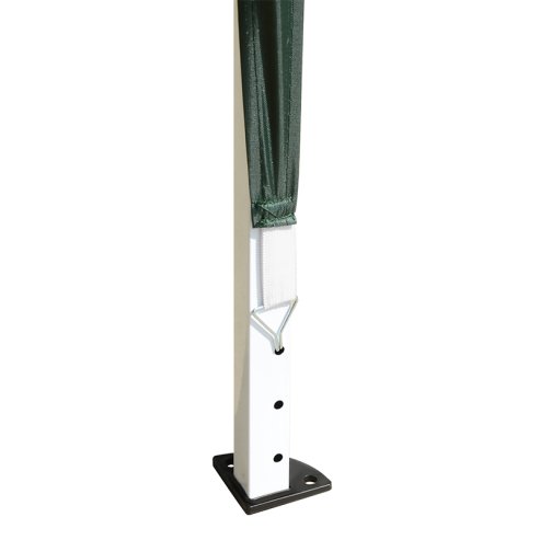 Outsunny 3 x 3M Garden Pop Up Gazebo Height Adjustable Marquee Party Tent Wedding Canopy with Carrying Bag, Green