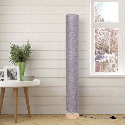 HOMCOM Floor Lamp for Living Room, 47