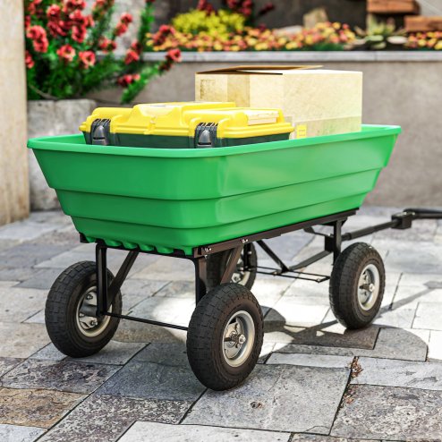 Outsunny Set of 4 Pneumatic Wheels, 10
