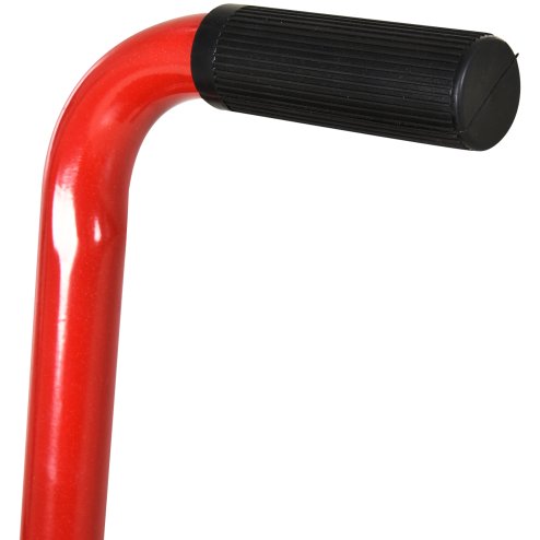 DURHAND 150KG Steel Motorcycle Lift Rubber Platform, Crank Lift Manual Repair Clean Hoist Table Assist Off-Road Dirt Bike Stand, 27.5/39.5H cm, Red
