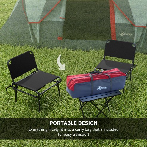 Outsunny 5-6 Man Dome Camping Tent Hiking Shelter UV Protection 3000mm Water Resistant Tunnel Tent