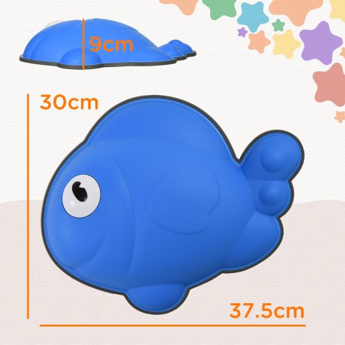 AIYAPLAY Stepping Stones Kids, 9 Pcs Goldfish Shaped Balance Stepping Stones for Sensory with Non-slip Edge, Outdoor Indoor Obstacle Course Stackable Balance Blocks, River Stones