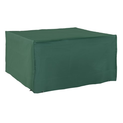 Outsunny Outdoor Garden Furniture Cover Waterproof, Anti-UV 600D Heavy Duty Oxford Fabric Patio Furniture Cover for Rectangular Sofa Table Set, 135 x 135 x 75 cm