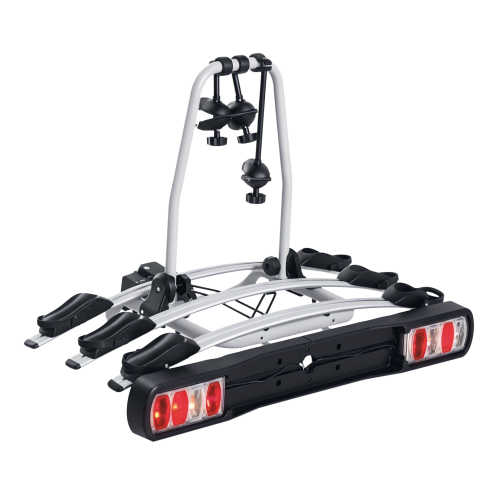 HOMCOM Bicycle Carrier Rear-mounted Bike Rack Rear Tow Bar Carrier Outdoor