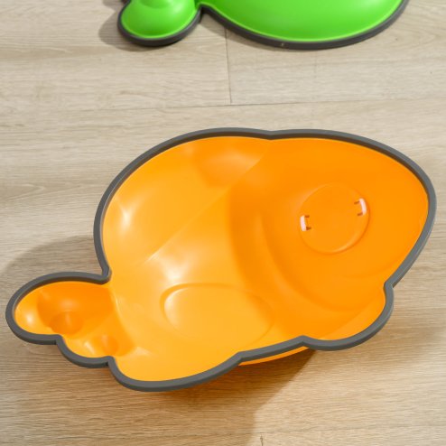 AIYAPLAY Stepping Stones Kids, 9 Pcs Goldfish Shaped Balance Stepping Stones for Sensory with Non-slip Edge, Outdoor Indoor Obstacle Course Stackable Balance Blocks, River Stones