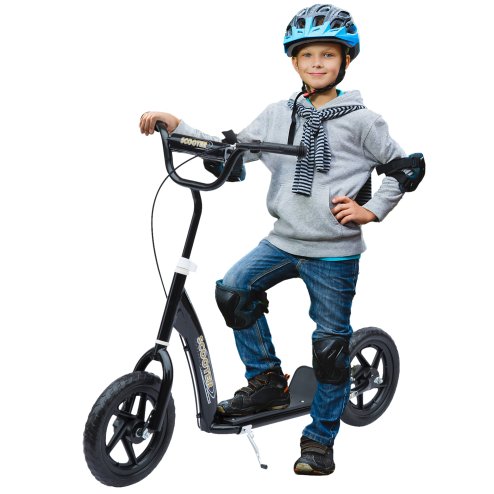 HOMCOM Kids Scooter Kick Scooter with 12