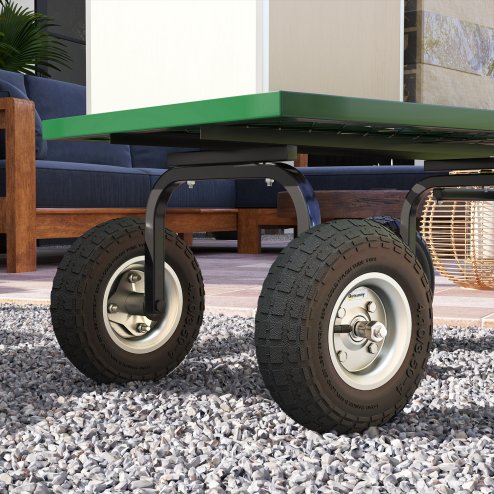 Outsunny Set of 4 Pneumatic Wheels, 10