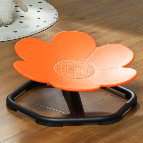 AIYAPLAY Sensory Spinning Chair, Kids Swivel Chair for Coordination, Balance, Orange