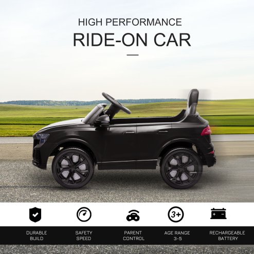 HOMCOM Audi RS Q8 Licensed Electric Car for Kids, 6V Kids