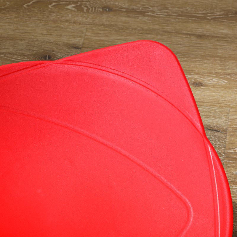 AIYAPLAY Sensory Spinning Chair, Kids Swivel Chair for Coordination, Balance, Red