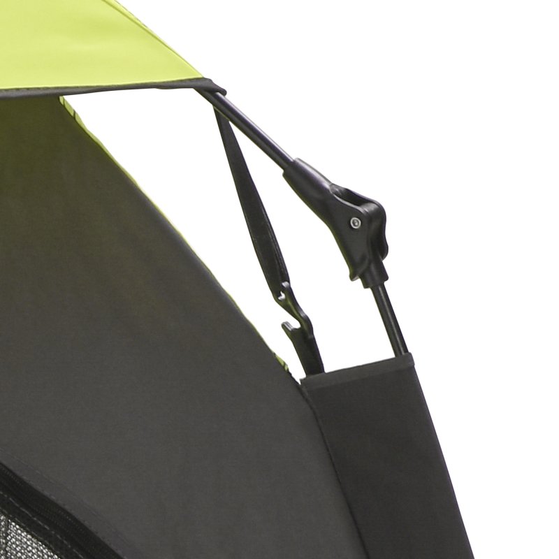PawHut Foldable Dog Cat Tent, Portable Pet Playpen with Water-Resistant Oxford Cloth, Carry Bag, Exercise Tent for Extra Large Dog, Cat, Indoor Outdoor Use, Green