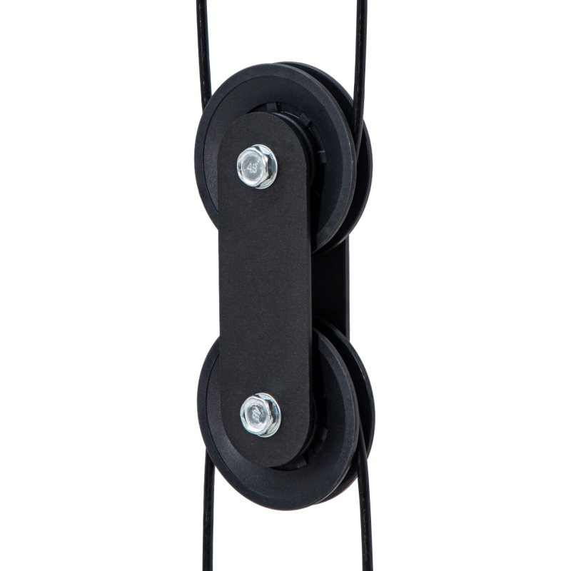 SPORTNOW Multi Home Gyms with Cable Pulley System, Cable Crossover Machine with 4 Handles for Full Body Strength Training, Power Rack for Home Workout, Black