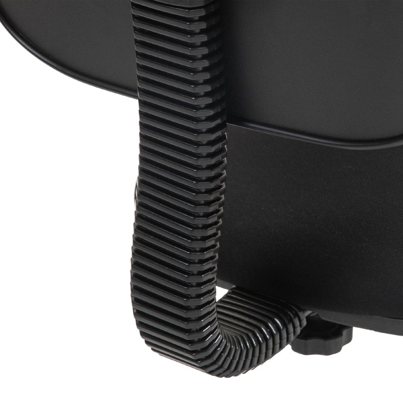 HOMCOM Armless Office Chair, Small Desk Chair, Height Adjustable Computer Chair with Rolling Wheels and Low Back, Black