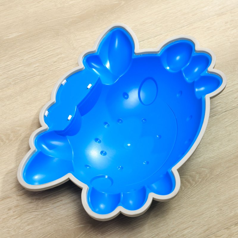 ZONEKIZ Stepping Stones Kids, 6PCs Crab-Designed Balance River Stones with TPE Anti-Slip Edge, Indoor Outdoor Sensory Toy, Obstacle Courses, Stackable