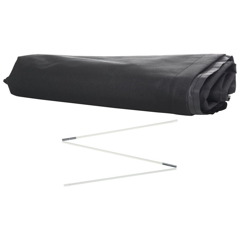 Outsunny Garden Parasol Cover Waterproof Outdoor Cantilever Banana Umbrella Protector 300D Oxford Fabric 240 x 48/70 cm for 3 m Cantilever Parasol