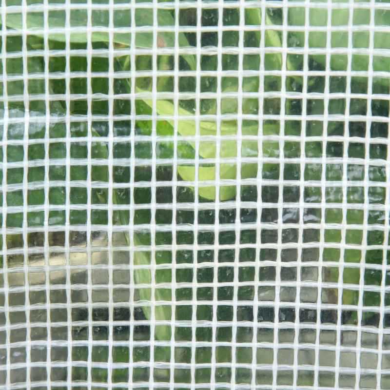 Outsunny Walk In Greenhouse with 2 Tier Shelf, Portable Gardening Plant Grow House Tomato Greenhouse with Roll up Zip Panel Door, Reinforced PE Cover, 143 x 73 x 195cm, Green