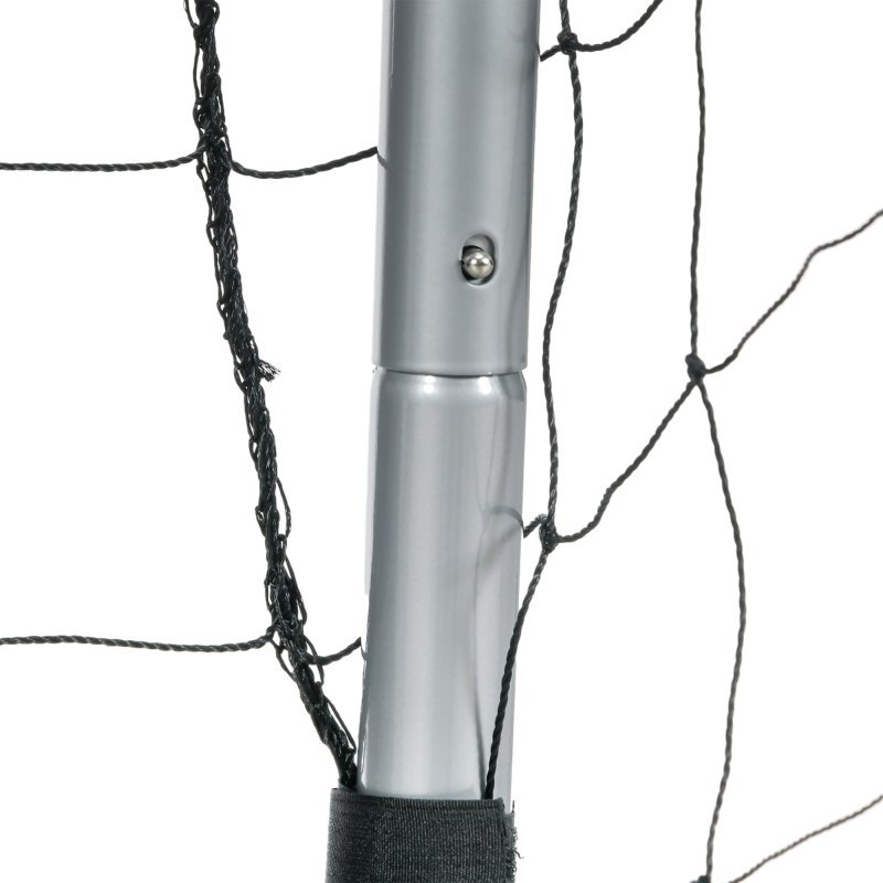 SPORTNOW 10ft x 6.5ft Football Goal, Football Net for Garden, Training Goal with Ground Stakes, Steel Frame