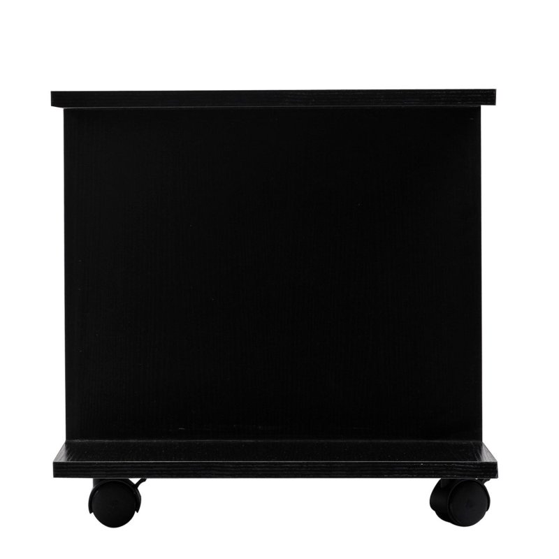 HOMCOM Modern TV Cabinet Stand Storage Shelves Table Mobile Bedroom Furniture Bookshelf Bookcase 