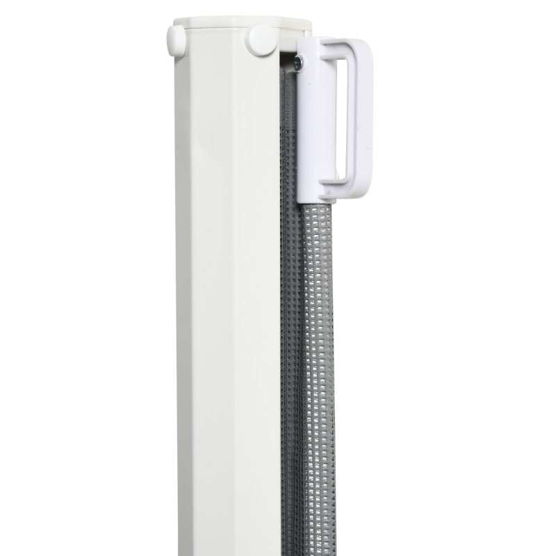 PawHut Retractable Stair Gate for Dogs, Pet Mesh Safety Gate Extends up to 115cm for Doorways Indoor- Grey