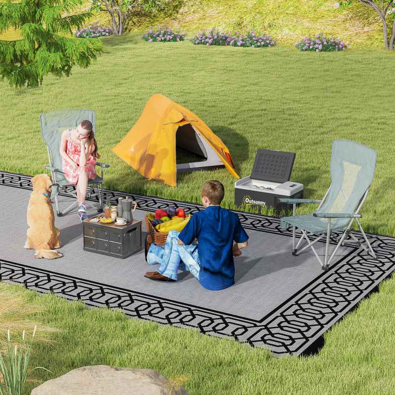 Outsunny 1-2 Man Camping Tent, Double Layer Dome Tent with 2000mm Waterproof Rainfly and Carry Bag, Lightweight for Fishing, Travel, Hiking, Sports, Festival, Orange